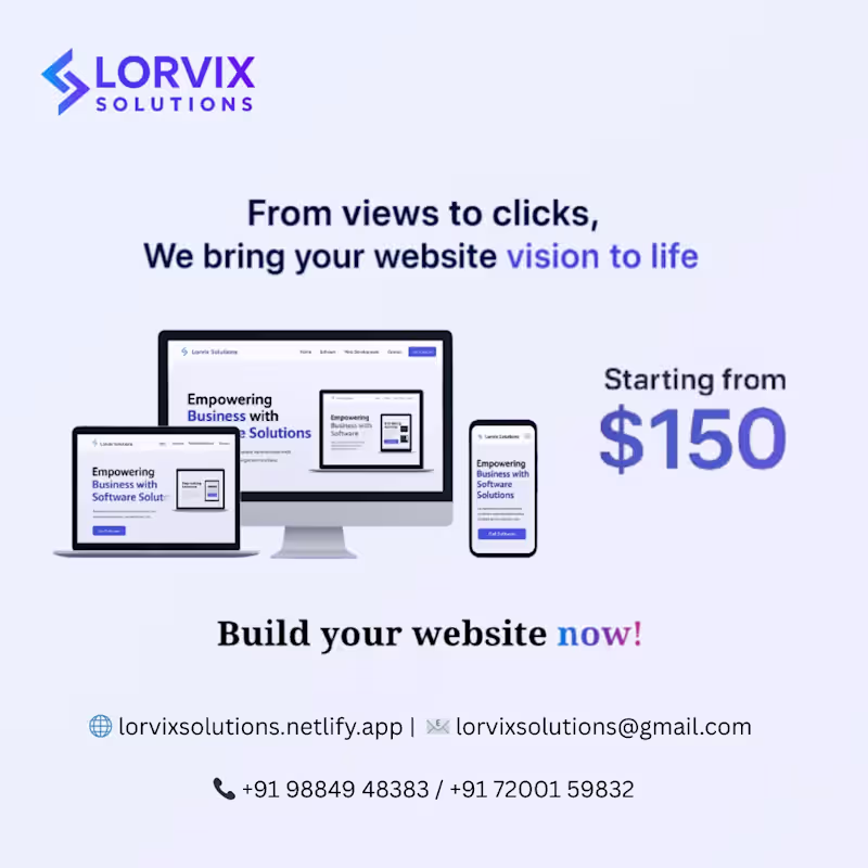 Cover image for Website Development