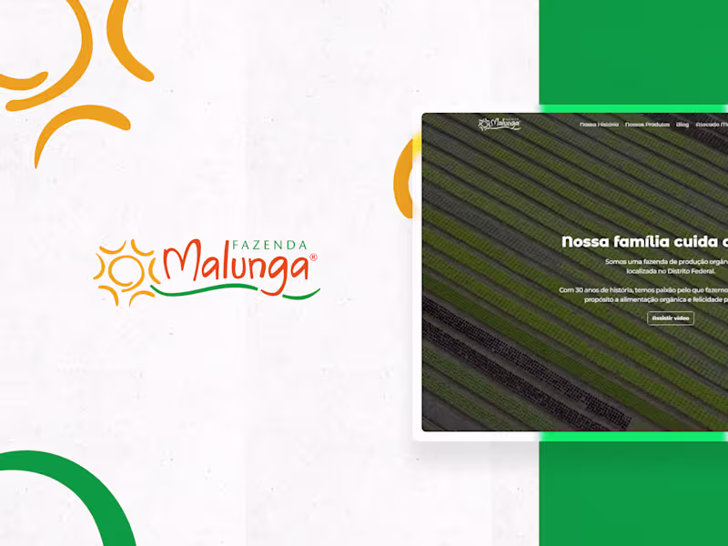 Cover image for Fazenda Malunga - Website