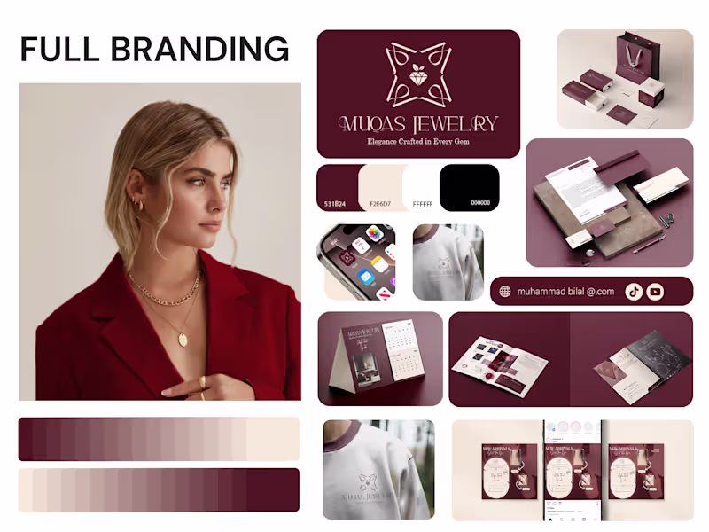 Cover image for I will design a modern logo and complete brand identity