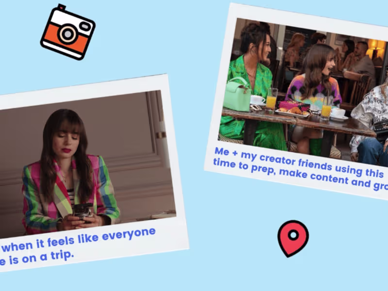 Cover image for Blog: 7 Travel Content Ideas (When You’re Not Traveling)