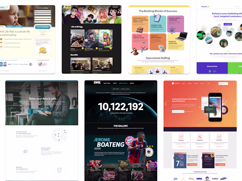 Cover image for High-Conversion Startup and Business Websites