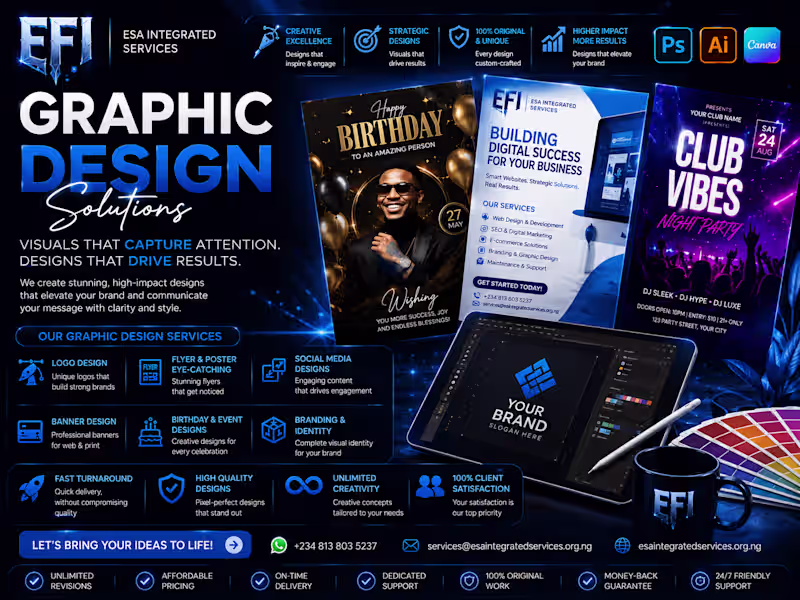 Cover image for Creative Graphic Design for Social Media & Branding