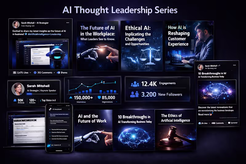 Cover image for AI Thought Leadership Series
Ghostwrote a