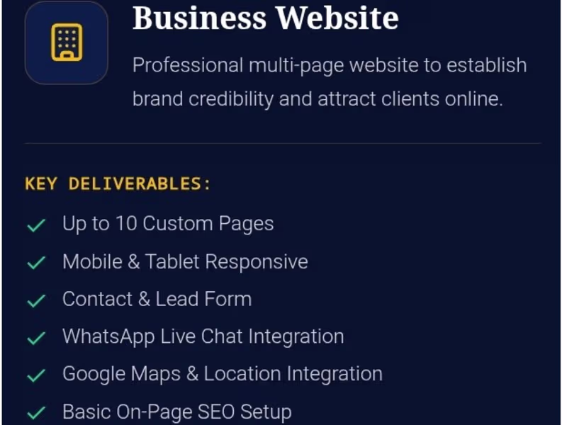 Cover image for Professional Business Website Development