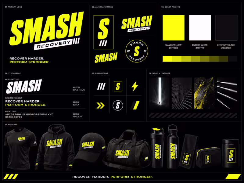 Cover image for Smash Recovery Brand Designer