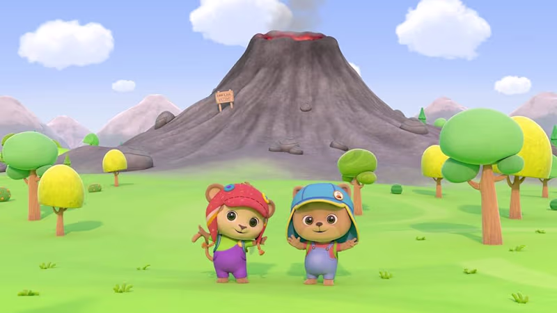 Cover image for Bimi Boo and the Lava Lava Volcano