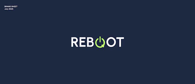 Cover image for Brand Identity for Reboot