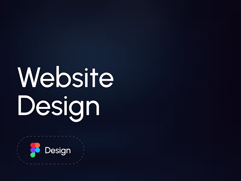 Cover image for Website Design