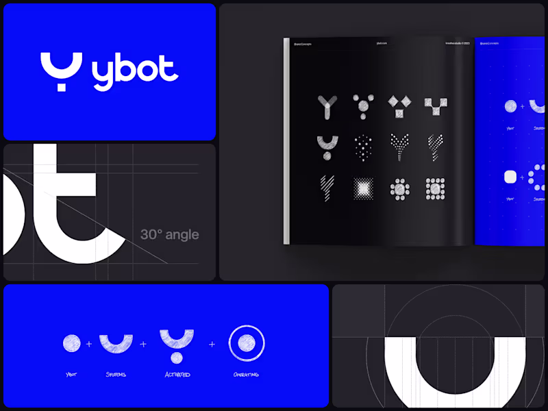 Cover image for Sharing some quick-and-dirty logo explorations our team crea...