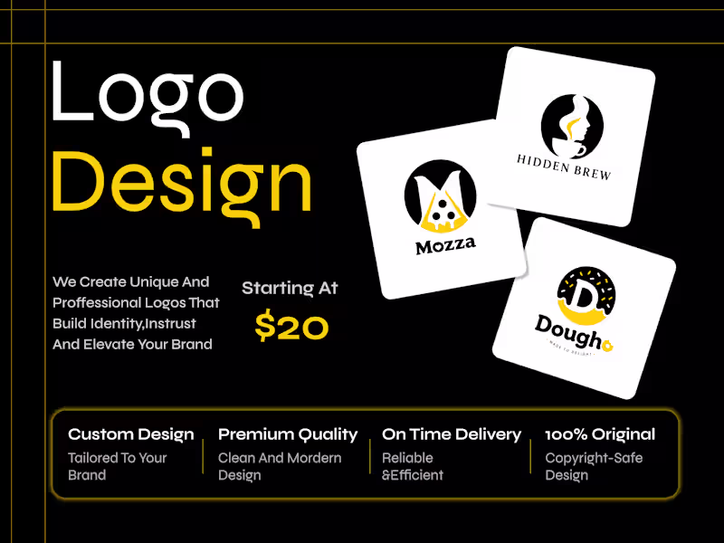 Cover image for Modern Logo Design for Startups and Business