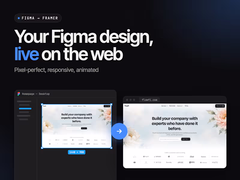 Cover image for Figma to Framer: Pixel-Perfect Development