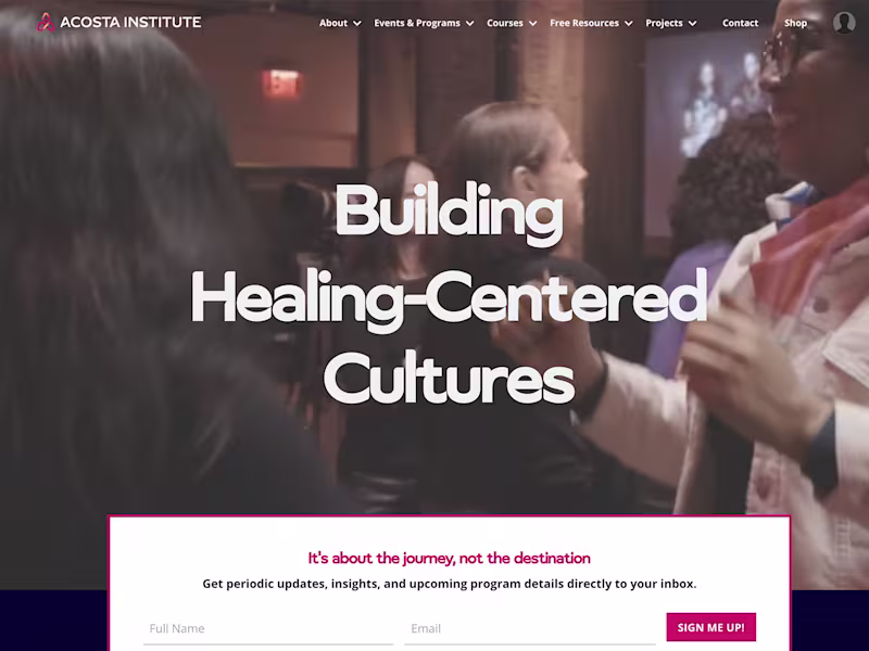 Cover image for Constant course and website updates