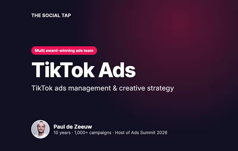 Cover image for TikTok Ads Management