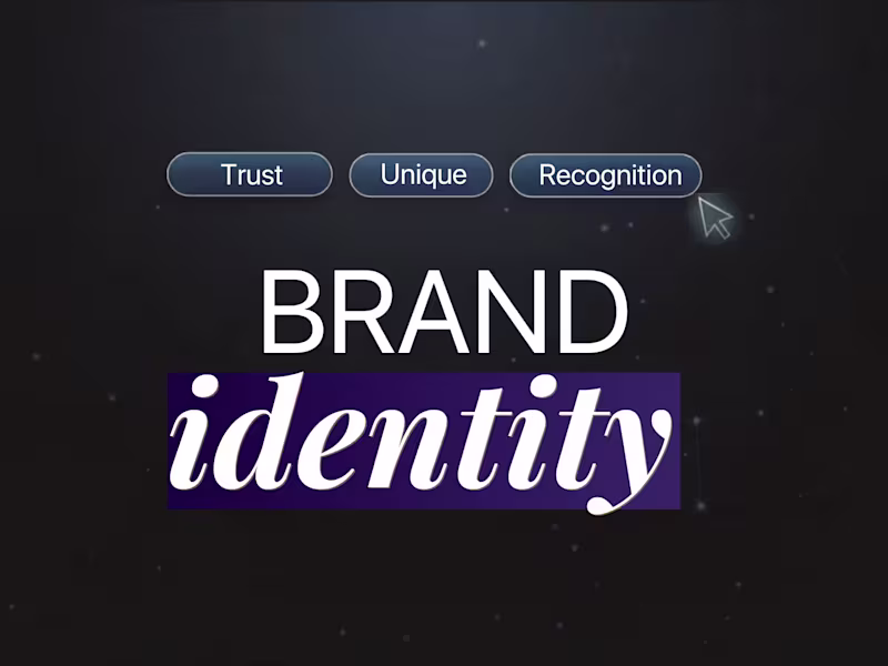 Cover image for BRAND IDENTITY DESIGN