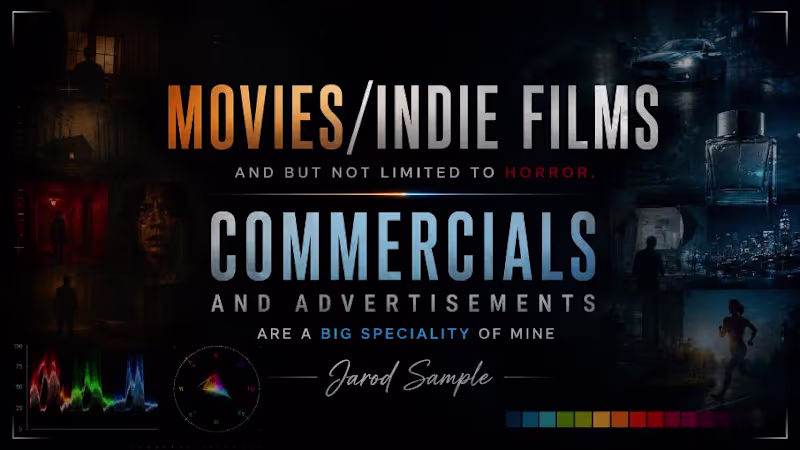 Cover image for Professional Color Correction & Color Grading for Short Films