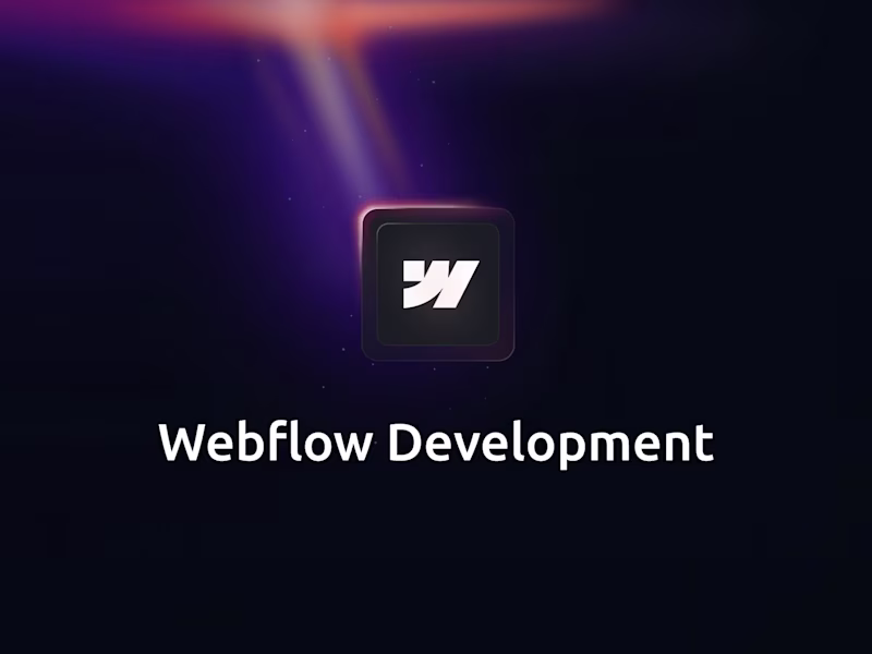 Cover image for Custom Webflow Website Design & Development