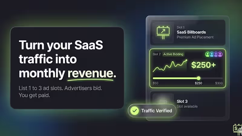 Cover image for SaaS Billboards | SaaS Ads Platform