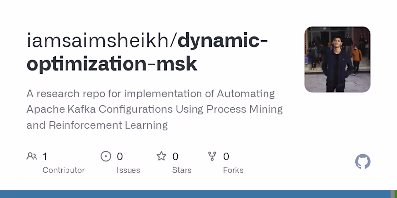 Cover image for Dynamic Optimization of Apache Kafka Configurations