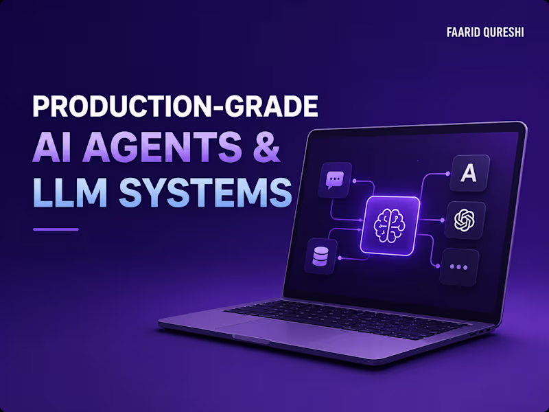 Cover image for Production-grade AI agents & LLM systems