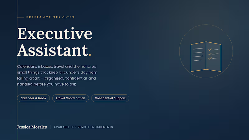 Cover image for As an Executive Assistant, I