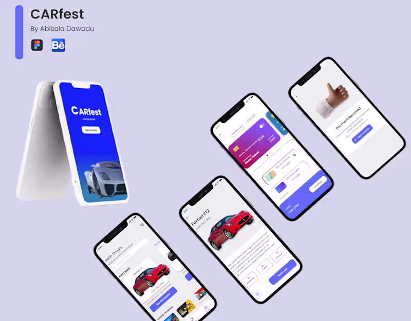 Cover image for CarFest- A car rental mobile app