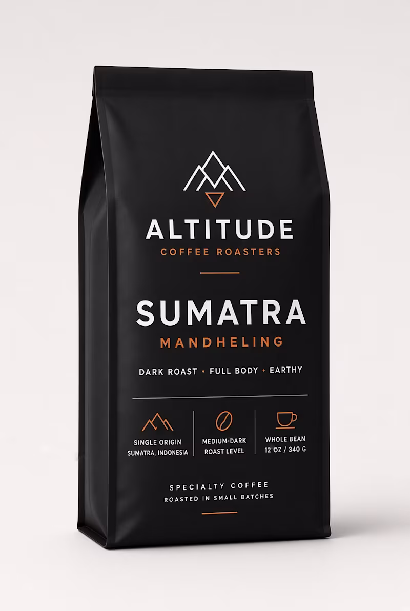 Cover image for Altitude Coffee Packaging Design