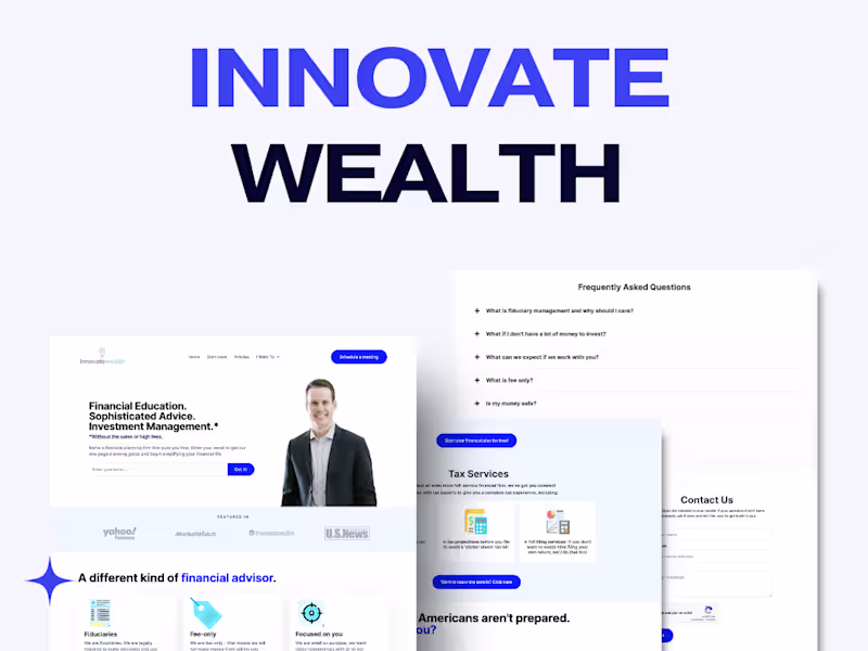 Cover image for Financial Education Website