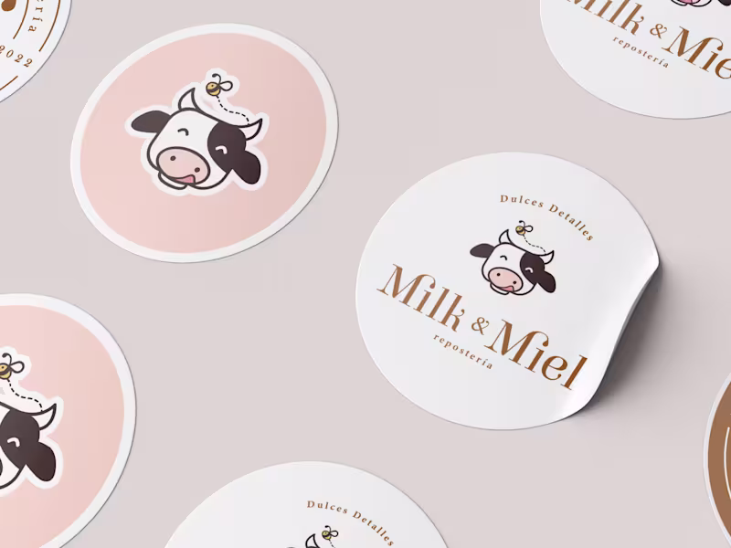 Cover image for Brand Identity Development for Milk & Miel