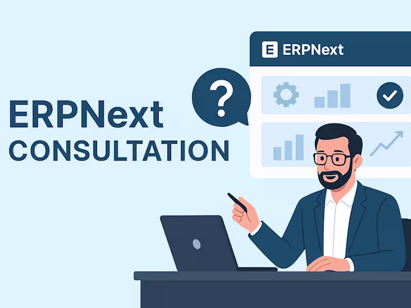 Cover image for ERPNext Techno-Functional Consultant