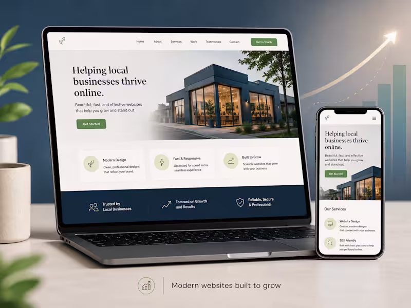 Cover image for Build a Modern Small-Business Website