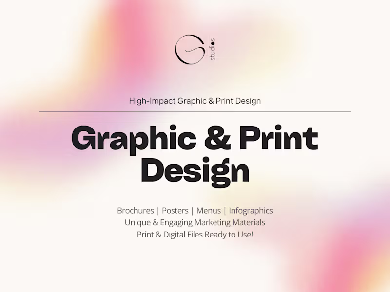 Cover image for Graphic & Print Design 