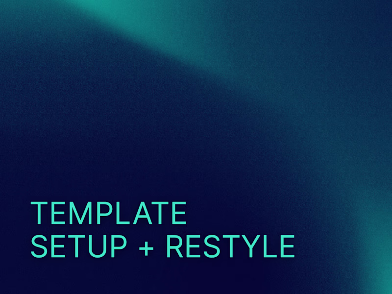Cover image for Squarespace Template Setup & Restyle