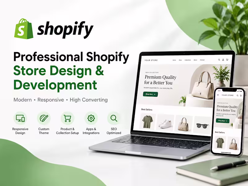 Cover image for Shopify Store Design & Development