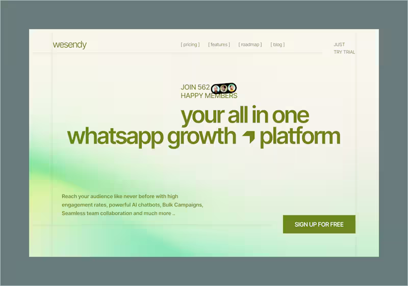 Cover image for I designed the homepage hero