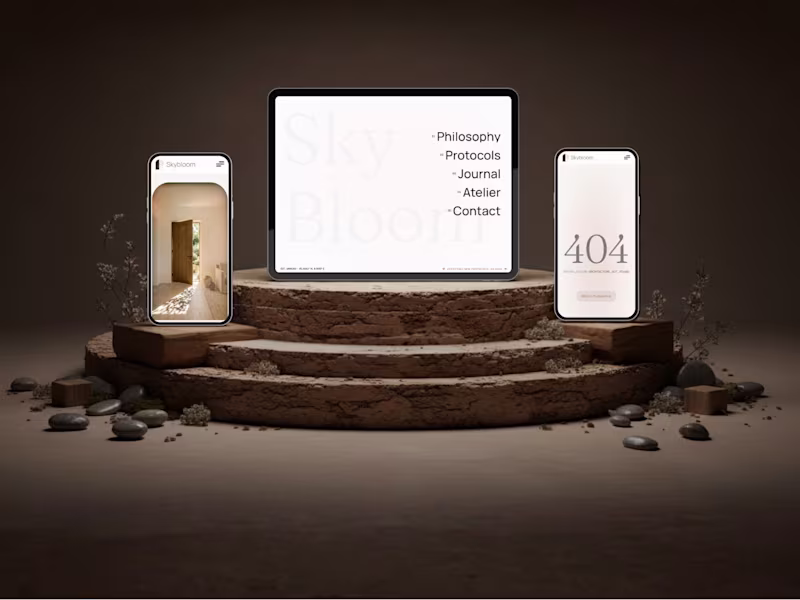 Cover image for Skybloom is a premium Framer template designed to bring a se...