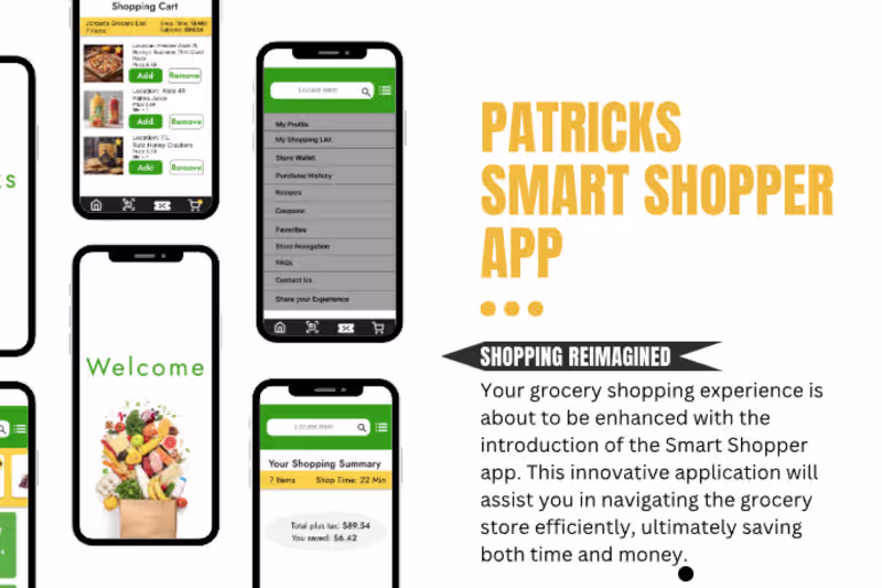 Cover image for Patrick's Smart Shopper Grocery App