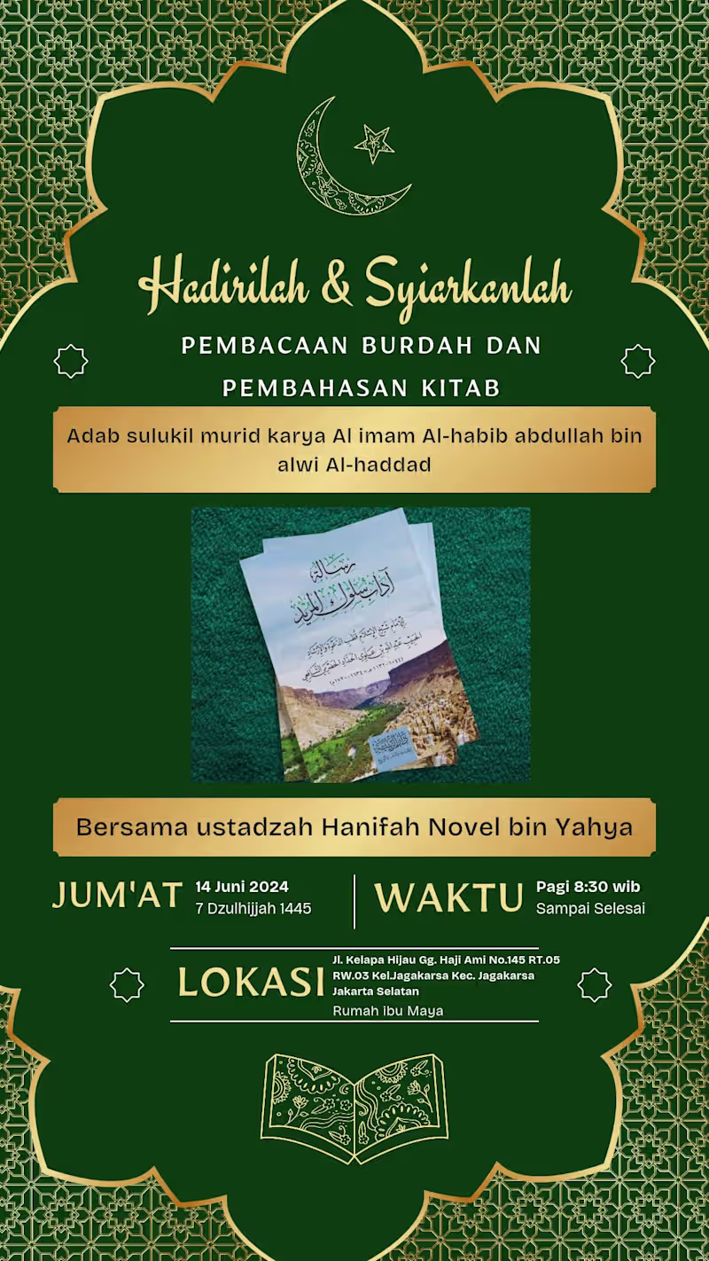 Cover image for Islamic-Themed Flyer Design
