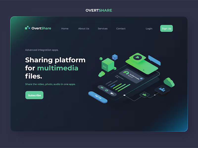 Cover image for Frontend Design for OvertShare