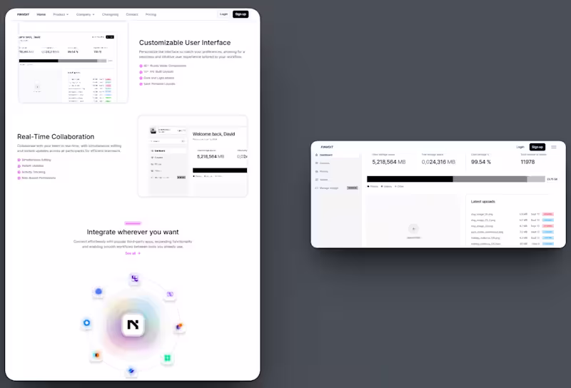 Cover image for Development of Finvoit SaaS Platform