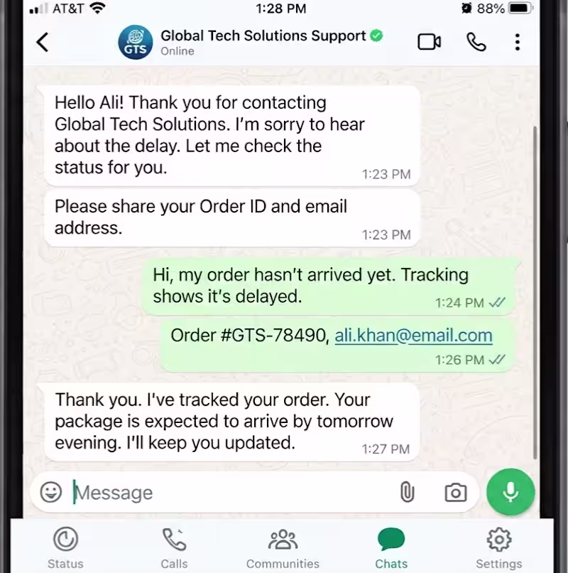 Cover image for Customer Support - Live Chat Handling