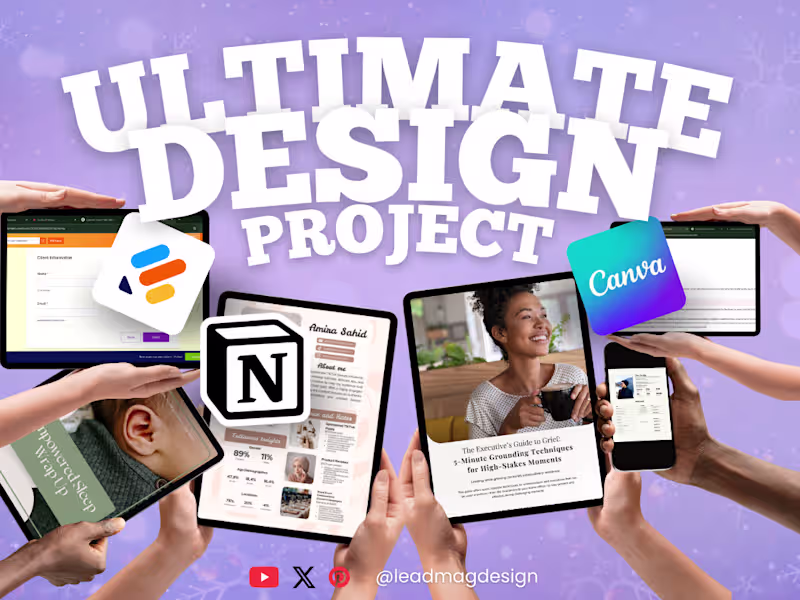 Cover image for Lead Magnet Design Service for Client Funnels