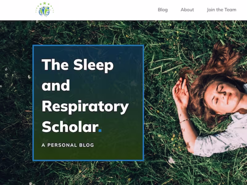 Cover image for The Sleep and Respiratory Scholar