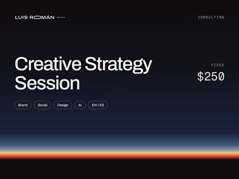Cover image for Creative Strategy Session