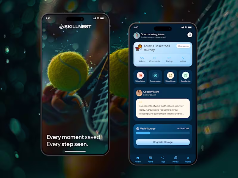 Cover image for SkillNest App Redesign