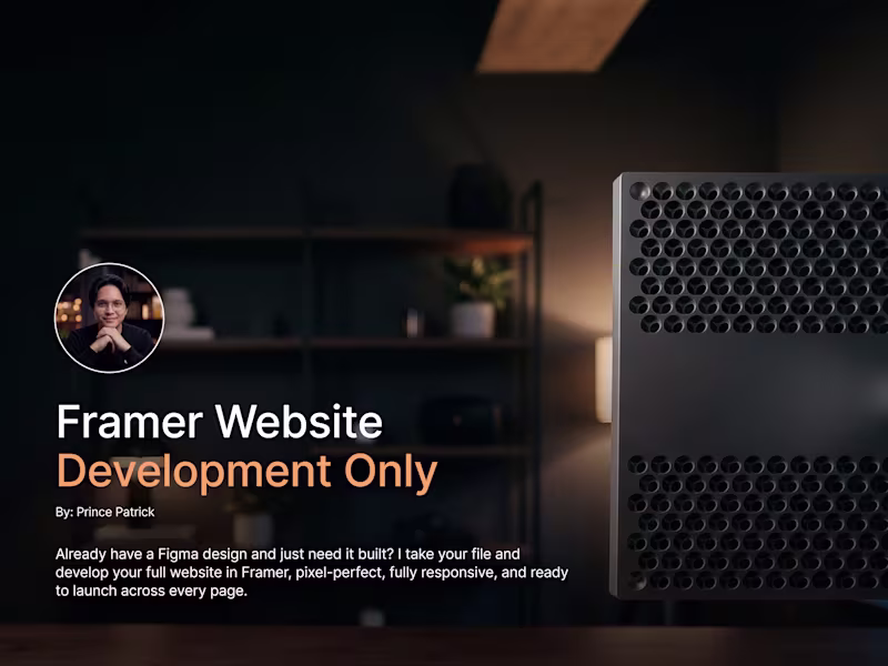 Cover image for Framer Website (Development Only)