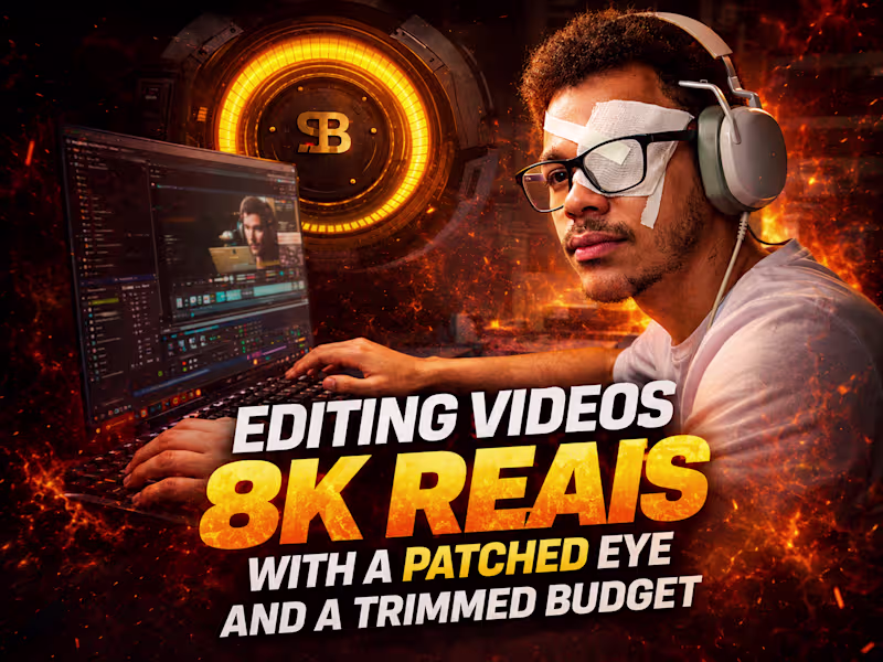 Cover image for I edited an $8,000 video
