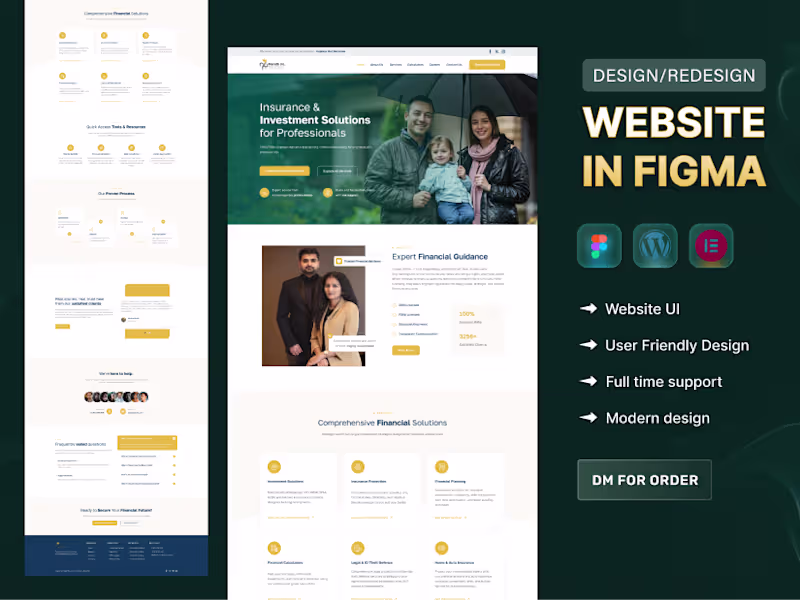 Cover image for Website Design | Clean & Conversion-Focused UX