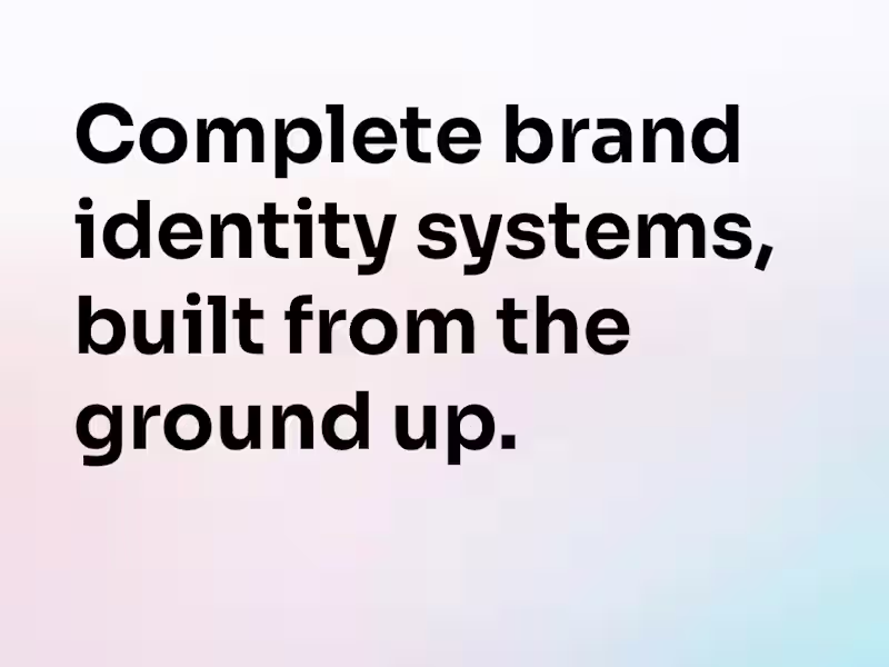 Cover image for Brand Identity Design