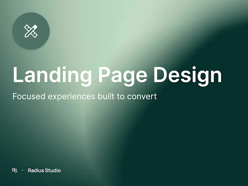 Cover image for Landing Page Design