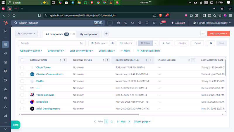 Cover image for Hubspot leads uploaded and arrangements